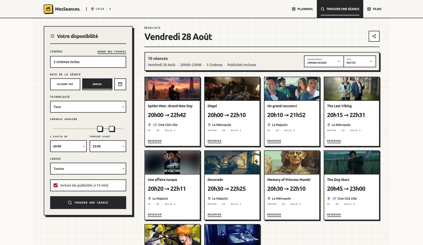 MesSeances project screenshot 3 of 4